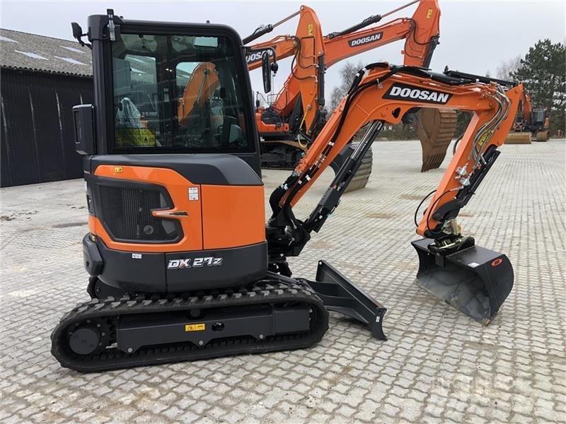 Doosan DX27Z-7 Mini bagri <7t