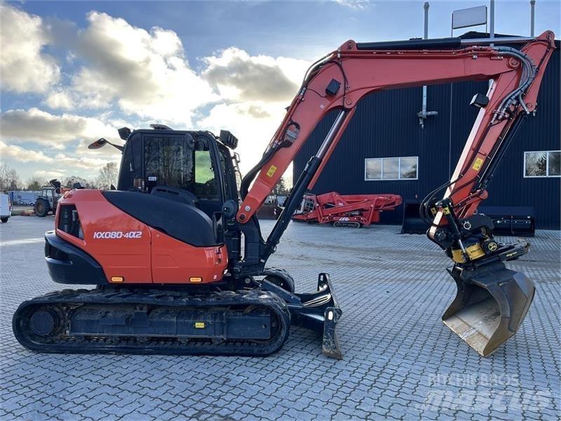 Kubota KX080-4 Mini bagri <7t
