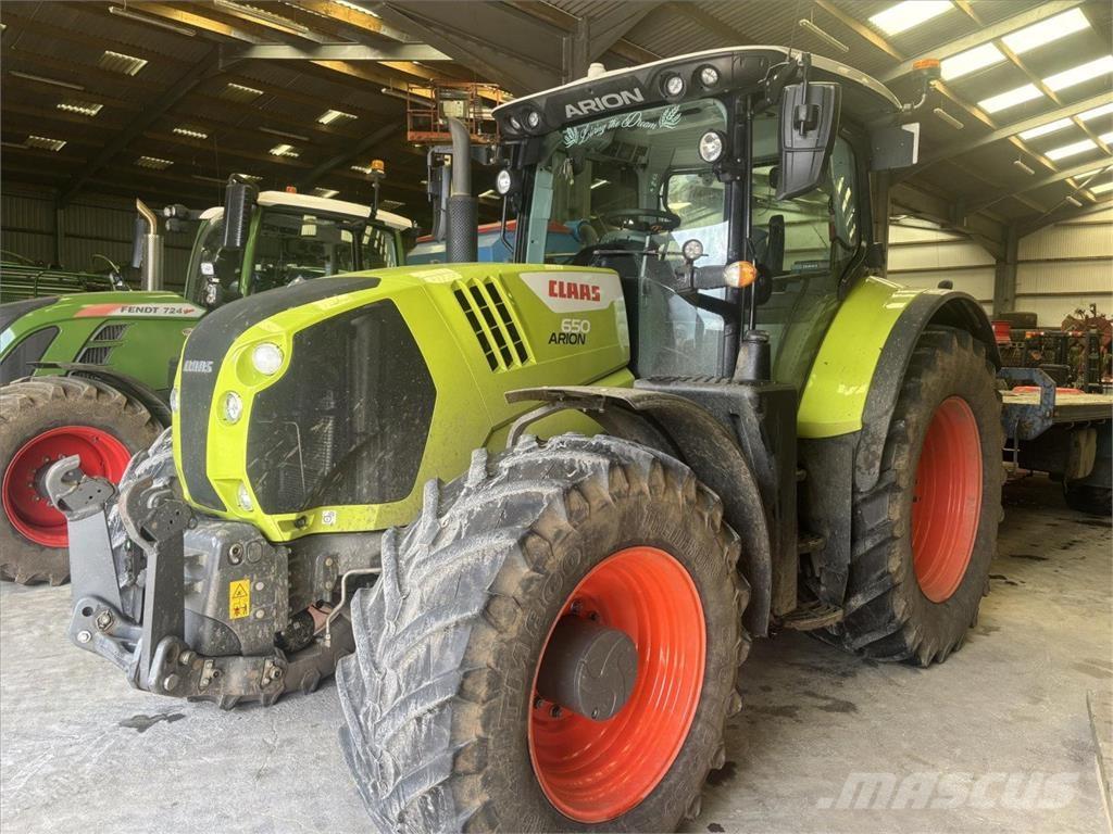 CLAAS ARION 650 Traktorji
