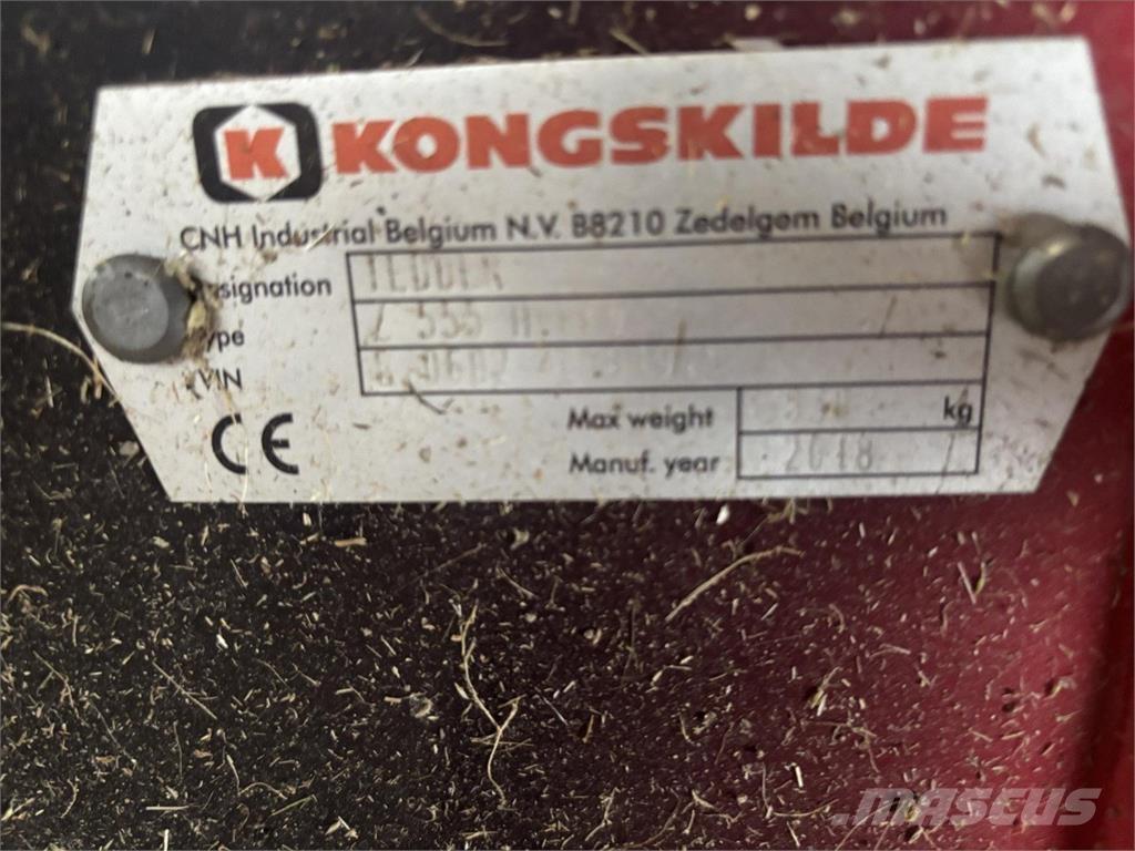 Kongskilde Z555 Obračalniki in zgrabljalniki