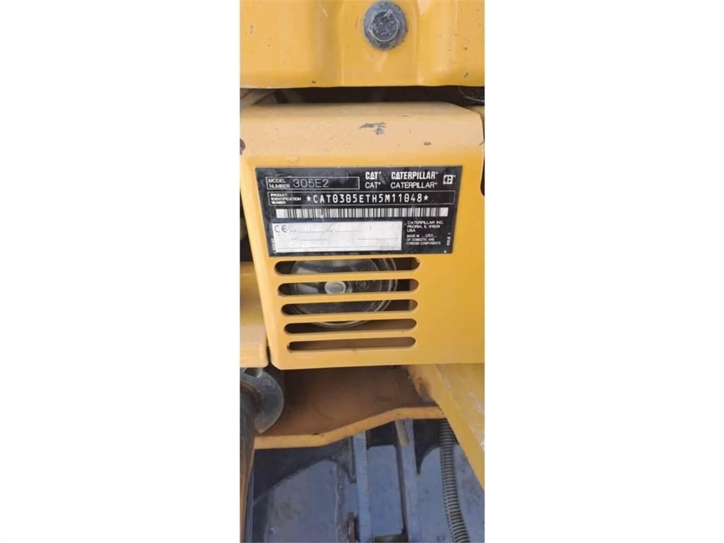 CAT 305E2 Mini bagri <7t