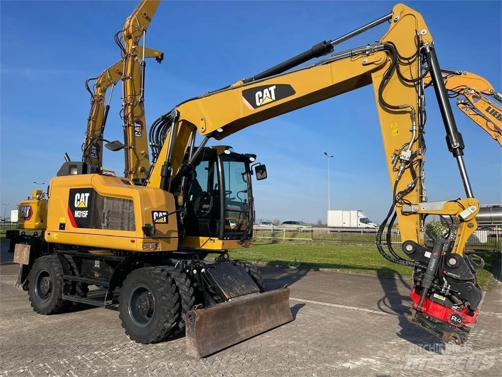 CAT M315F Bagri na kolesih