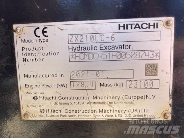 Hitachi ZX210LC-6 Bagri goseničarji