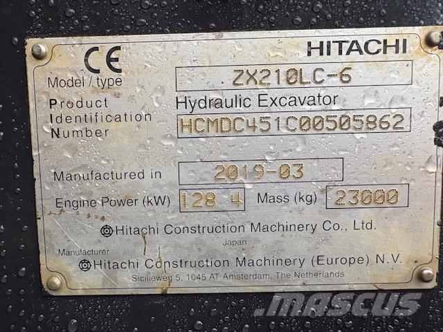 Hitachi ZX210LC-6 Bagri goseničarji
