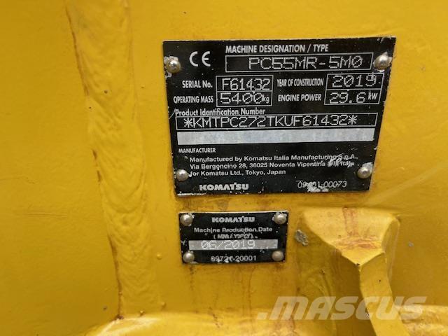 Komatsu PC55 MR-5 Midi bagri 7t – 12t