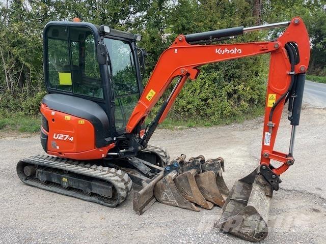 Kubota U27-4 Midi bagri 7t – 12t