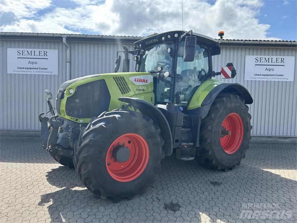 CLAAS AXION 870 Traktorji