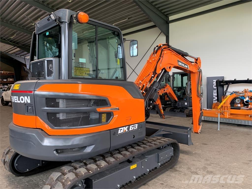 Develon DX63-7 Bagri goseničarji