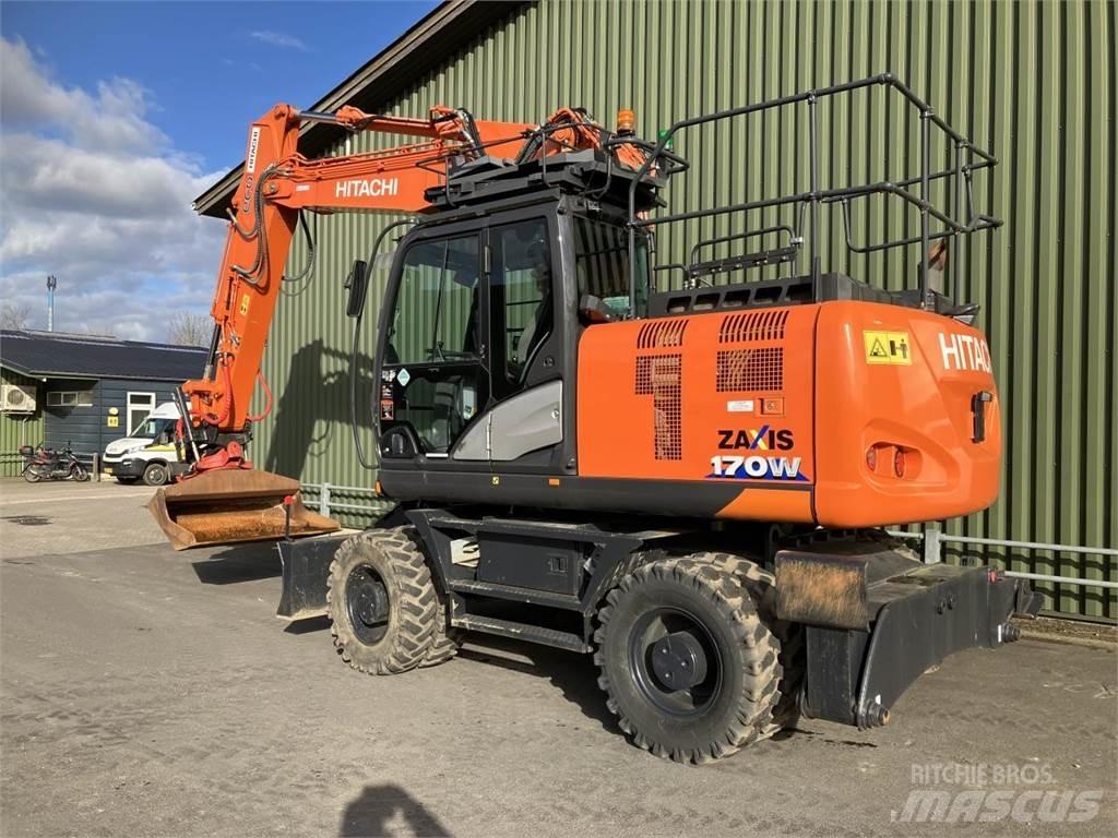 Hitachi ZX170W-6 Bagri na kolesih