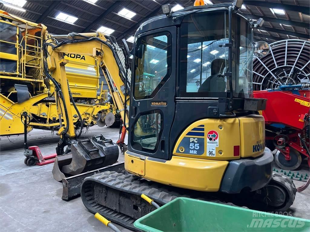 Komatsu PC 55 MR Bagri goseničarji