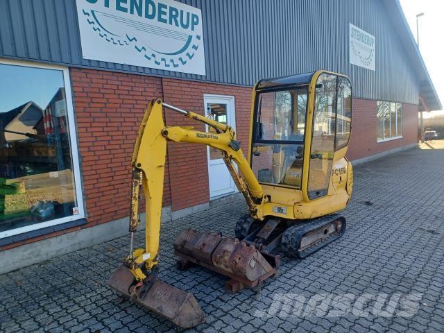 Komatsu PC15R Mini bagri <7t