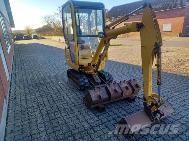 Komatsu PC15R Mini bagri <7t