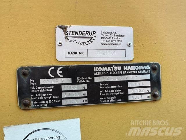 Komatsu WA90 Kolesni nakladalci