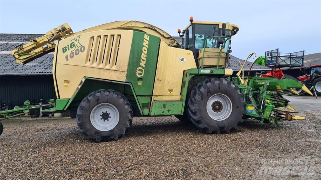 Krone BIG X 1000 Kombajni za krmo