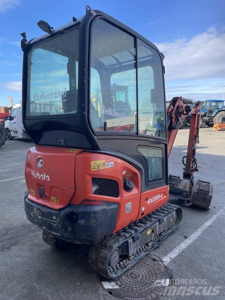 Kubota KX19-4 Mini bagri <7t