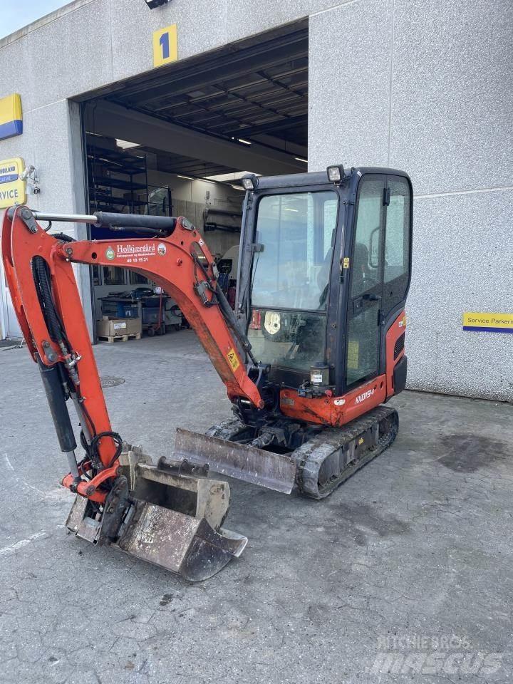 Kubota KX19-4 Mini bagri <7t