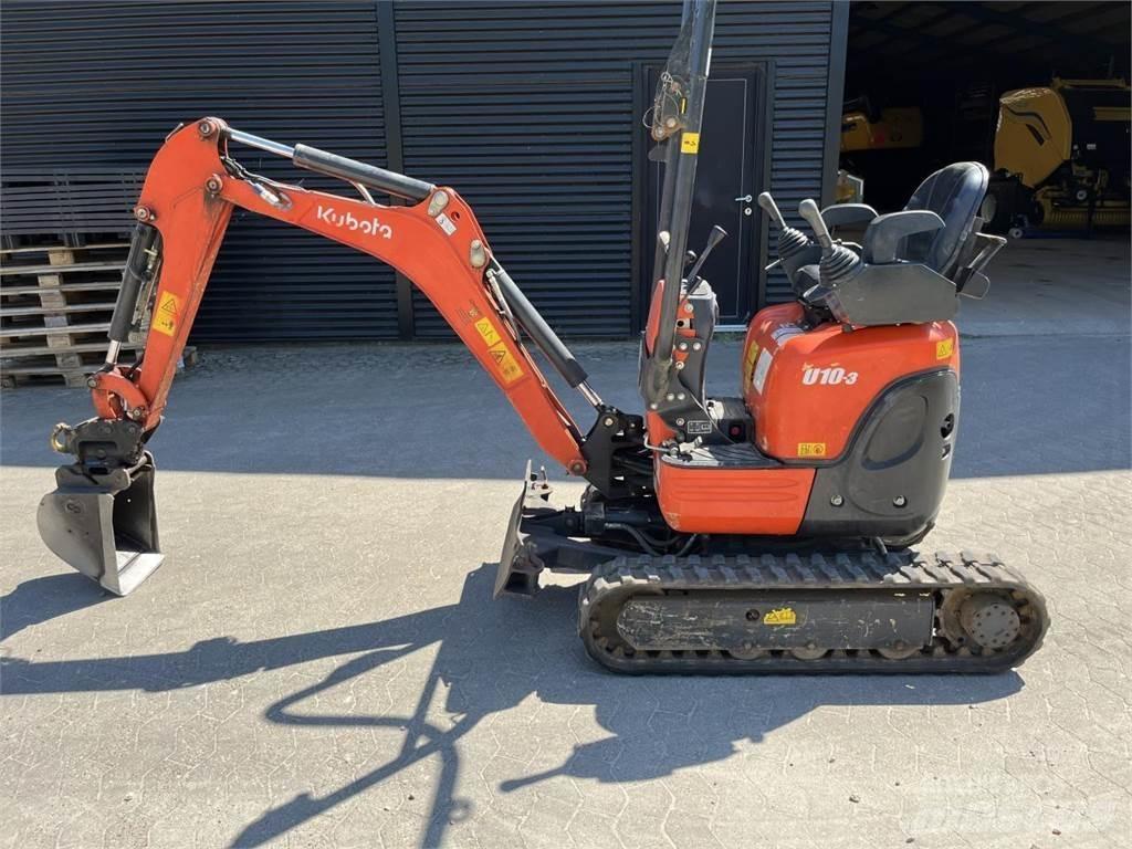 Kubota U10-3 Mini bagri <7t