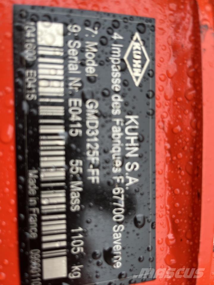 Kuhn GMD 3125 F Zgrabljalniki
