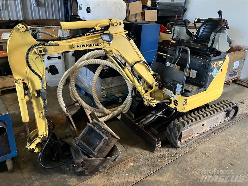 New Holland E09SR Mini bagri <7t