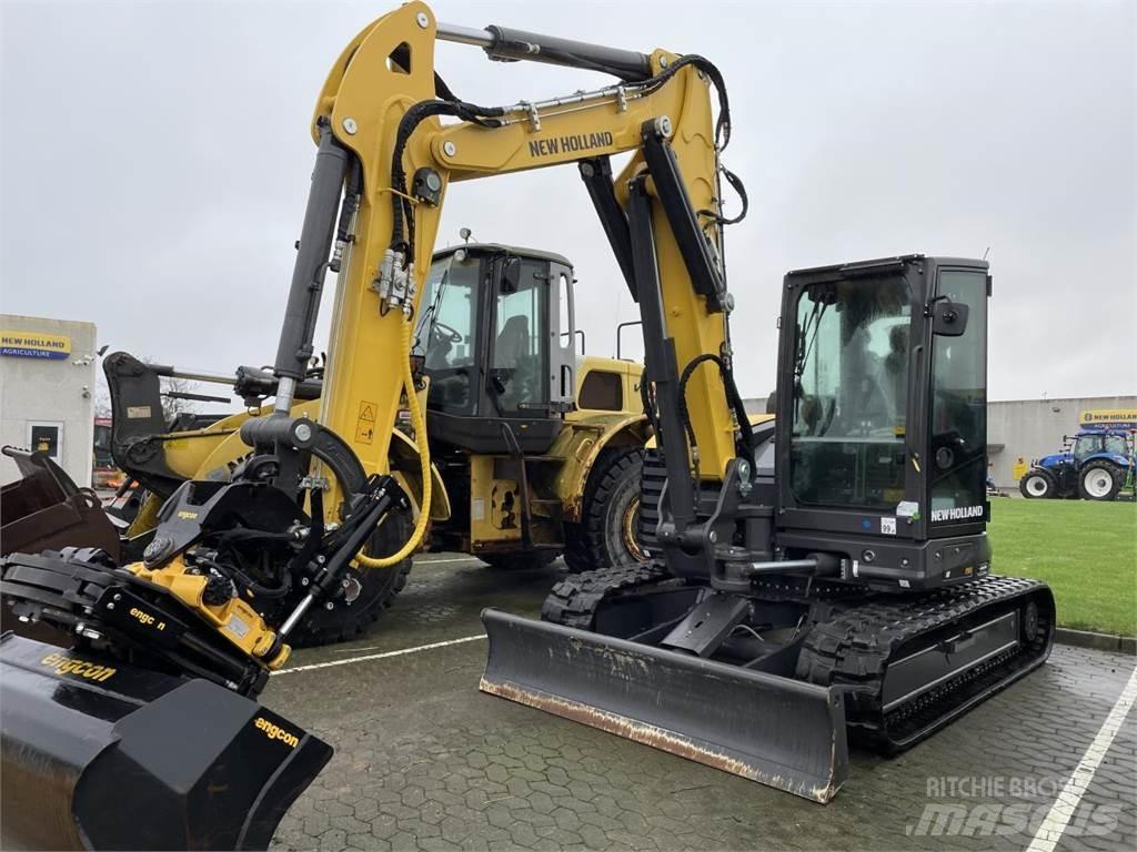 New Holland E100D Mini bagri <7t