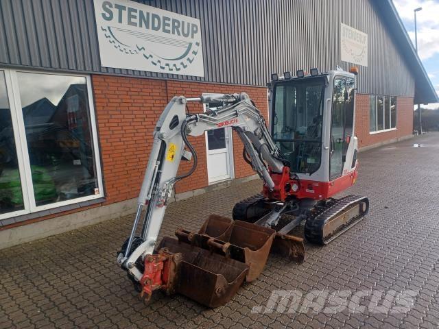 Takeuchi TB225 Mini bagri <7t
