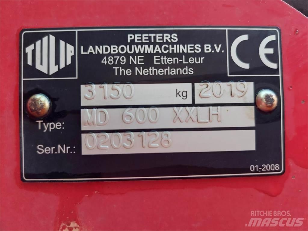 Tulip 600 XXLH Kolutne brane