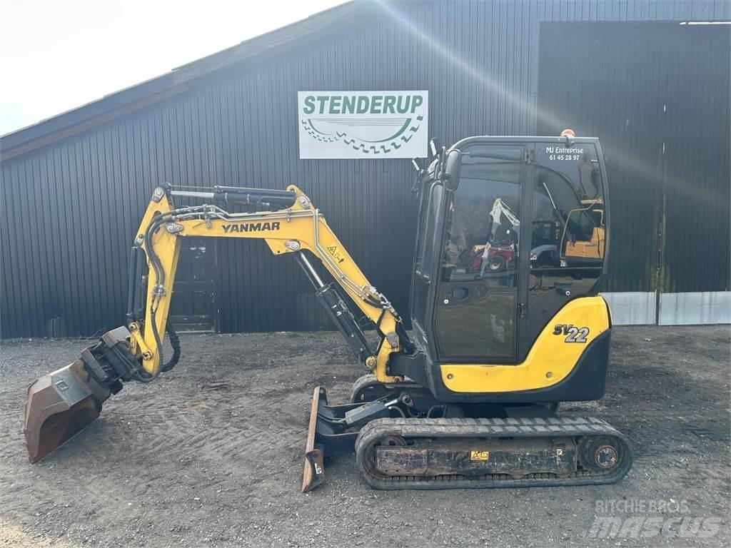 Yanmar SV22 Mini bagri <7t