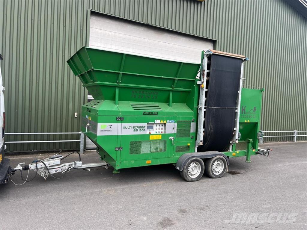 Zemmler MS1600 Sortirna linija za odpad