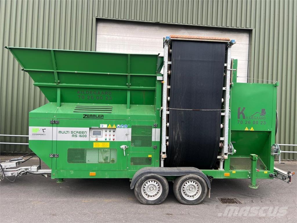 Zemmler MS1600 Sortirna linija za odpad