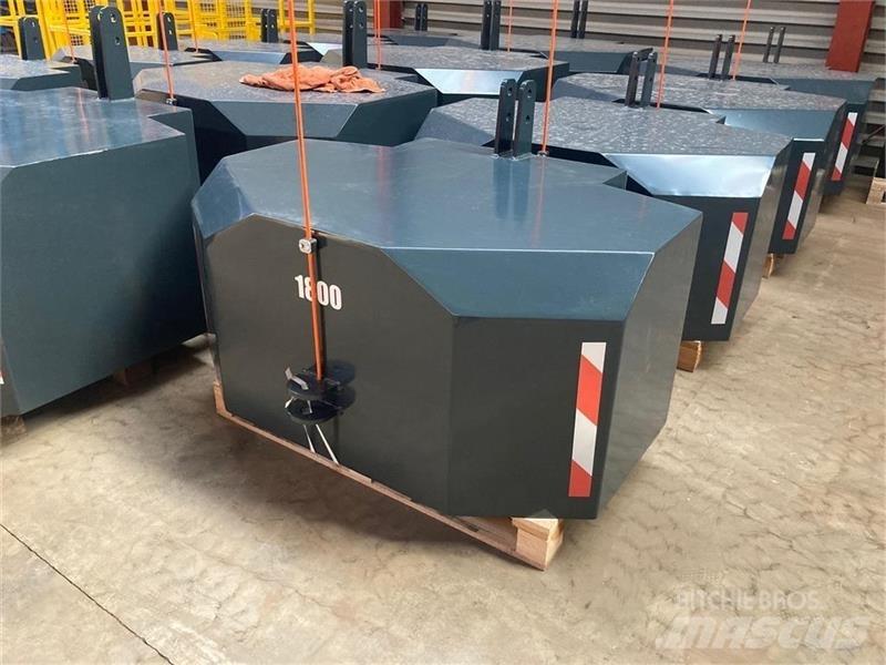  - - -  1800 KG Sprednje uteži