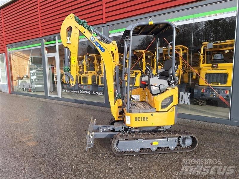 XCMG XE18E Mini bagri <7t