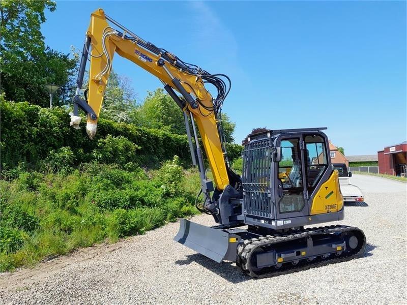 XCMG xe80e Bagri goseničarji