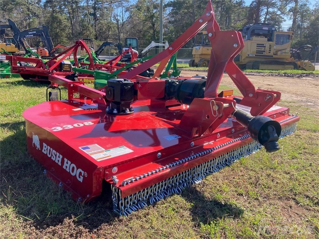 Bush Hog 3308 Rezač za bale, oprema za rezanje in odvijanje bal