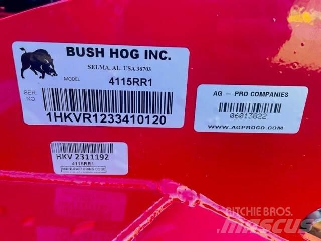 Bush Hog 4115 Rezač za bale, oprema za rezanje in odvijanje bal