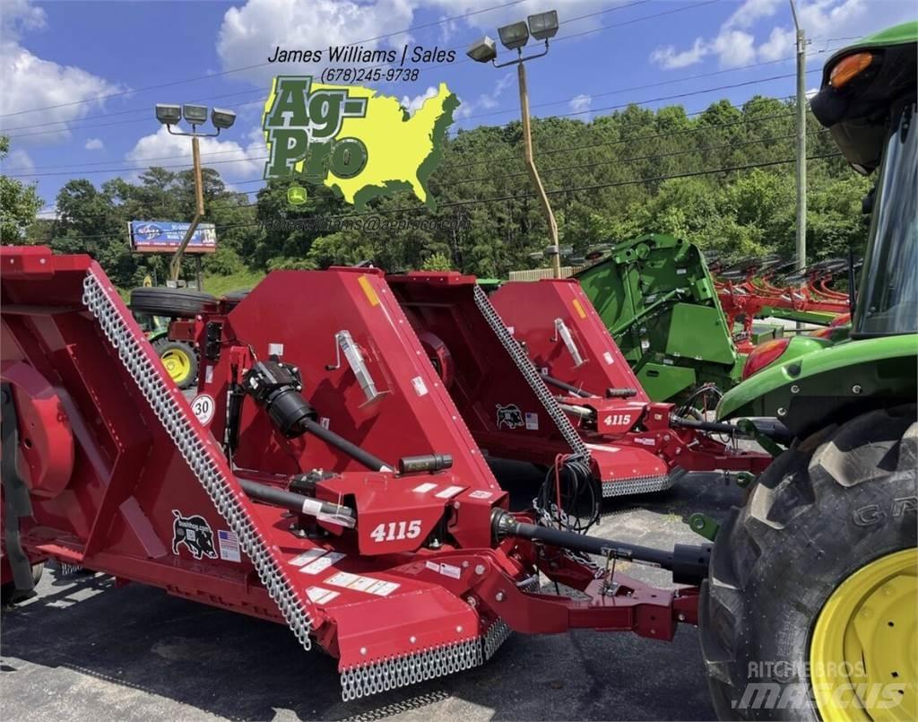 Bush Hog 4115 Rezač za bale, oprema za rezanje in odvijanje bal