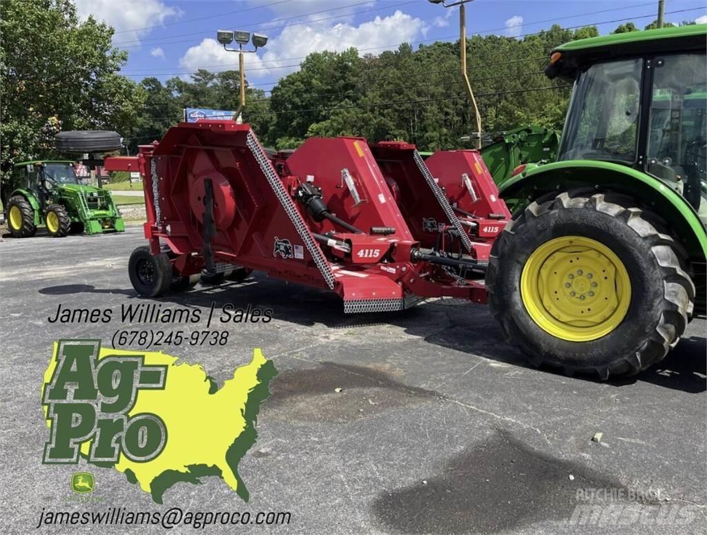 Bush Hog 4115 Rezač za bale, oprema za rezanje in odvijanje bal