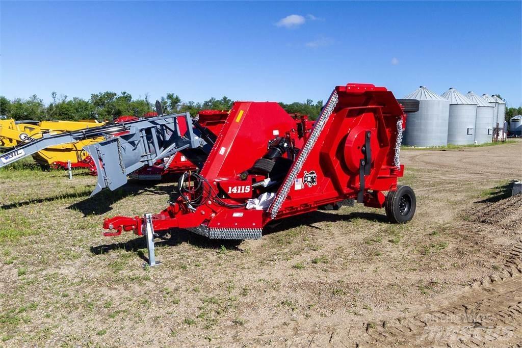 Bush Hog 4115 Rezač za bale, oprema za rezanje in odvijanje bal