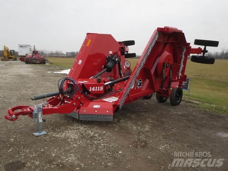 Bush Hog 4115 Rezač za bale, oprema za rezanje in odvijanje bal