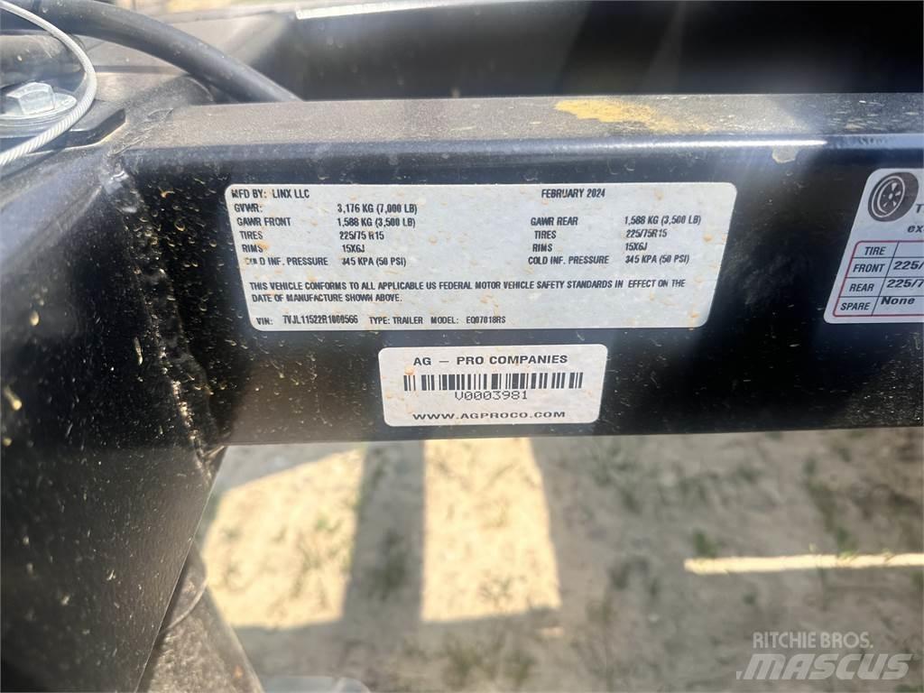  EQ07018RS Prikolica za splošno rabo