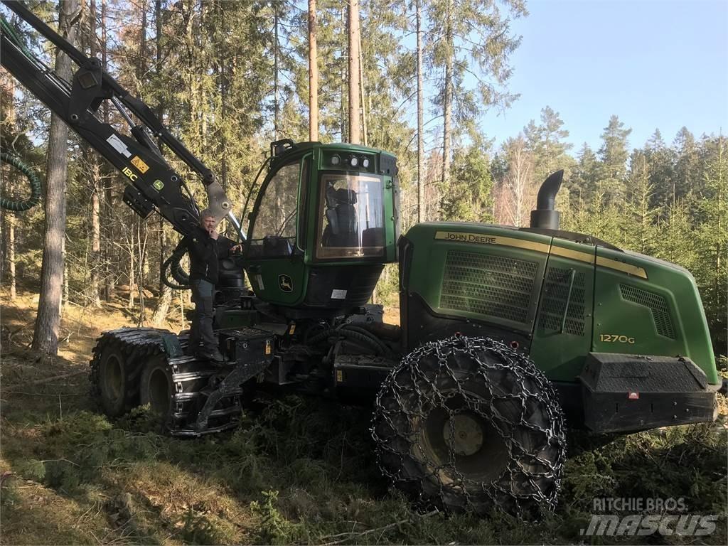 John Deere 1270G Harvesterji