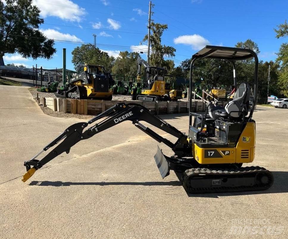 John Deere 17 P Mini bagri <7t