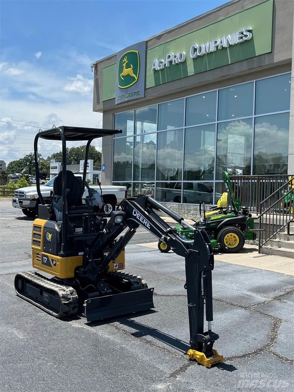 John Deere 17 P Mini bagri <7t