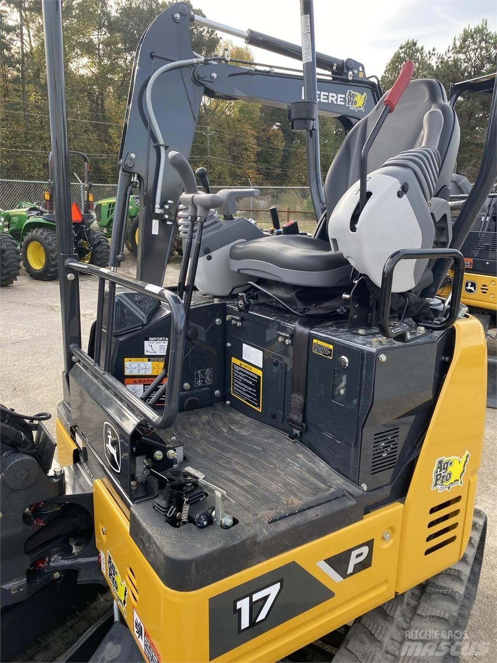 John Deere 17 P Mini bagri <7t