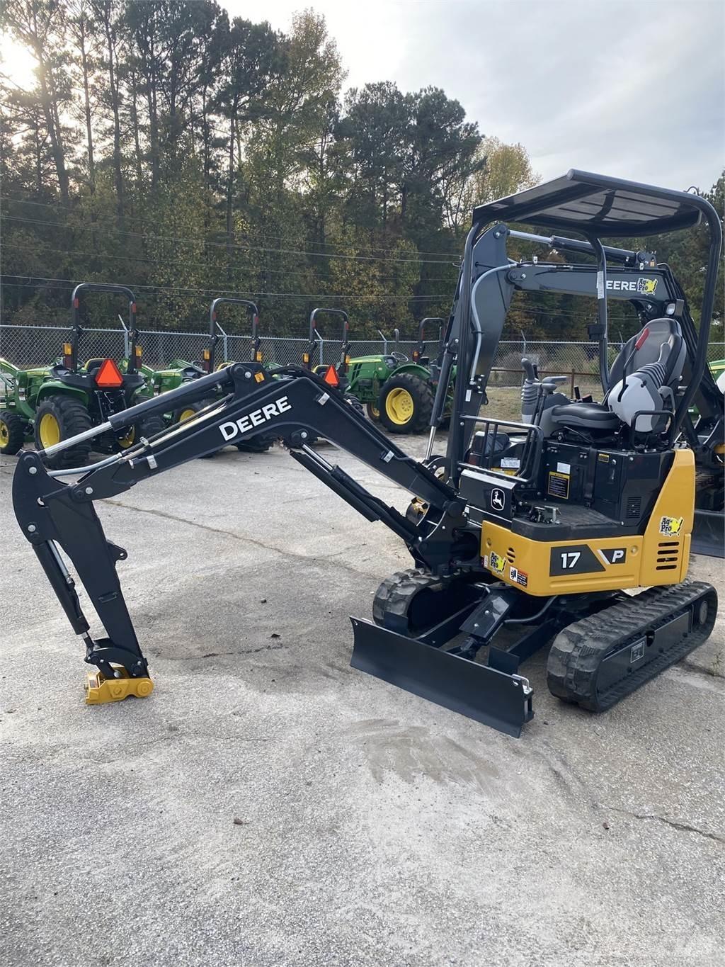John Deere 17 P Mini bagri <7t