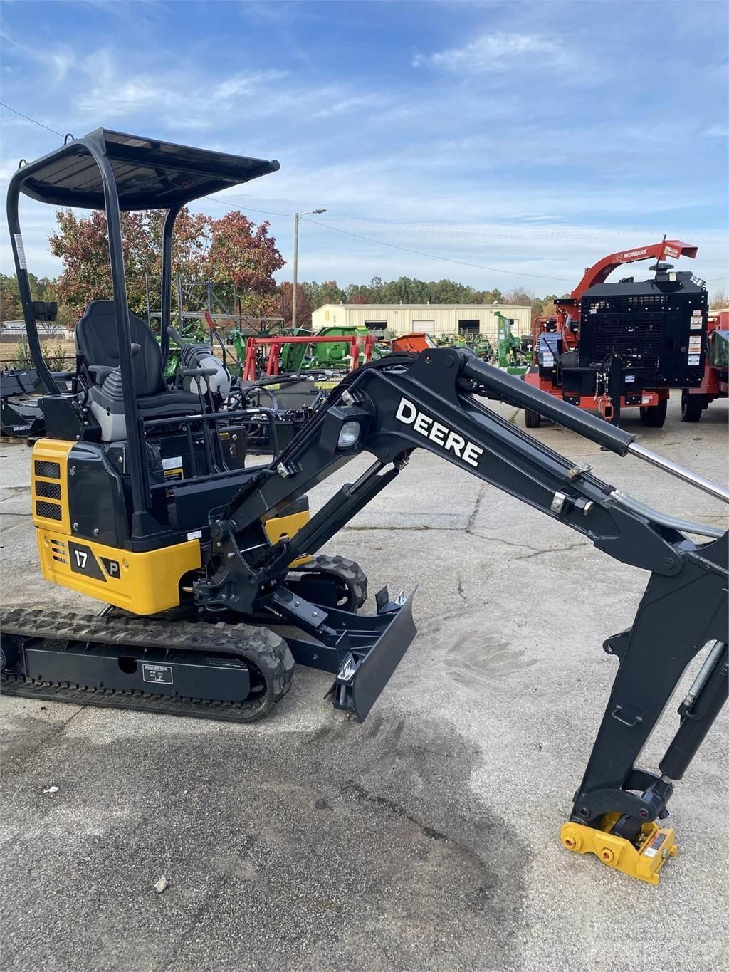 John Deere 17 P Mini bagri <7t