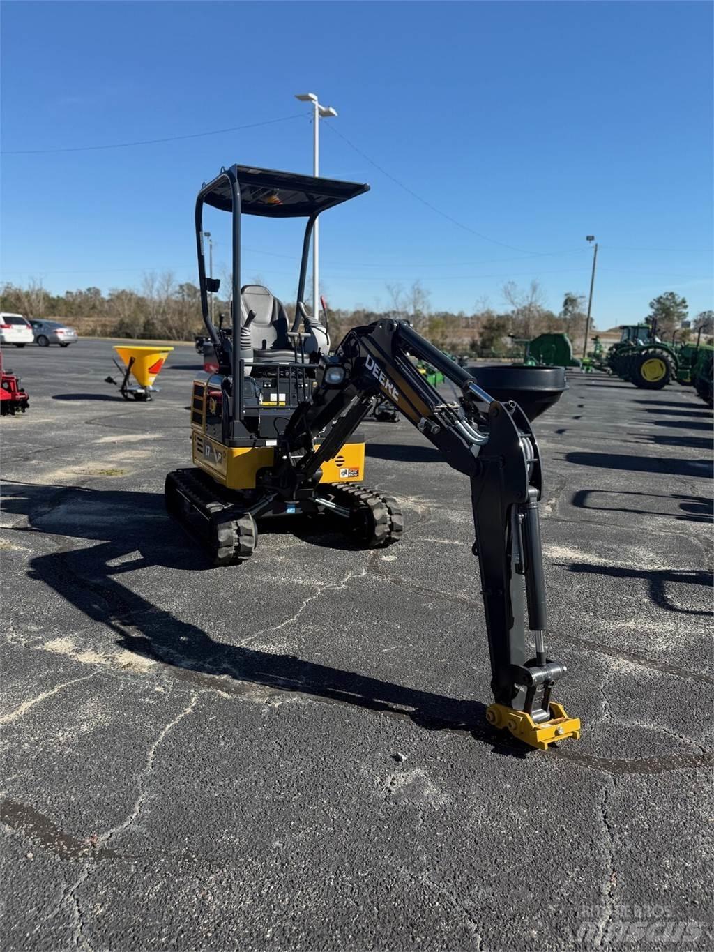 John Deere 17 P Mini bagri <7t