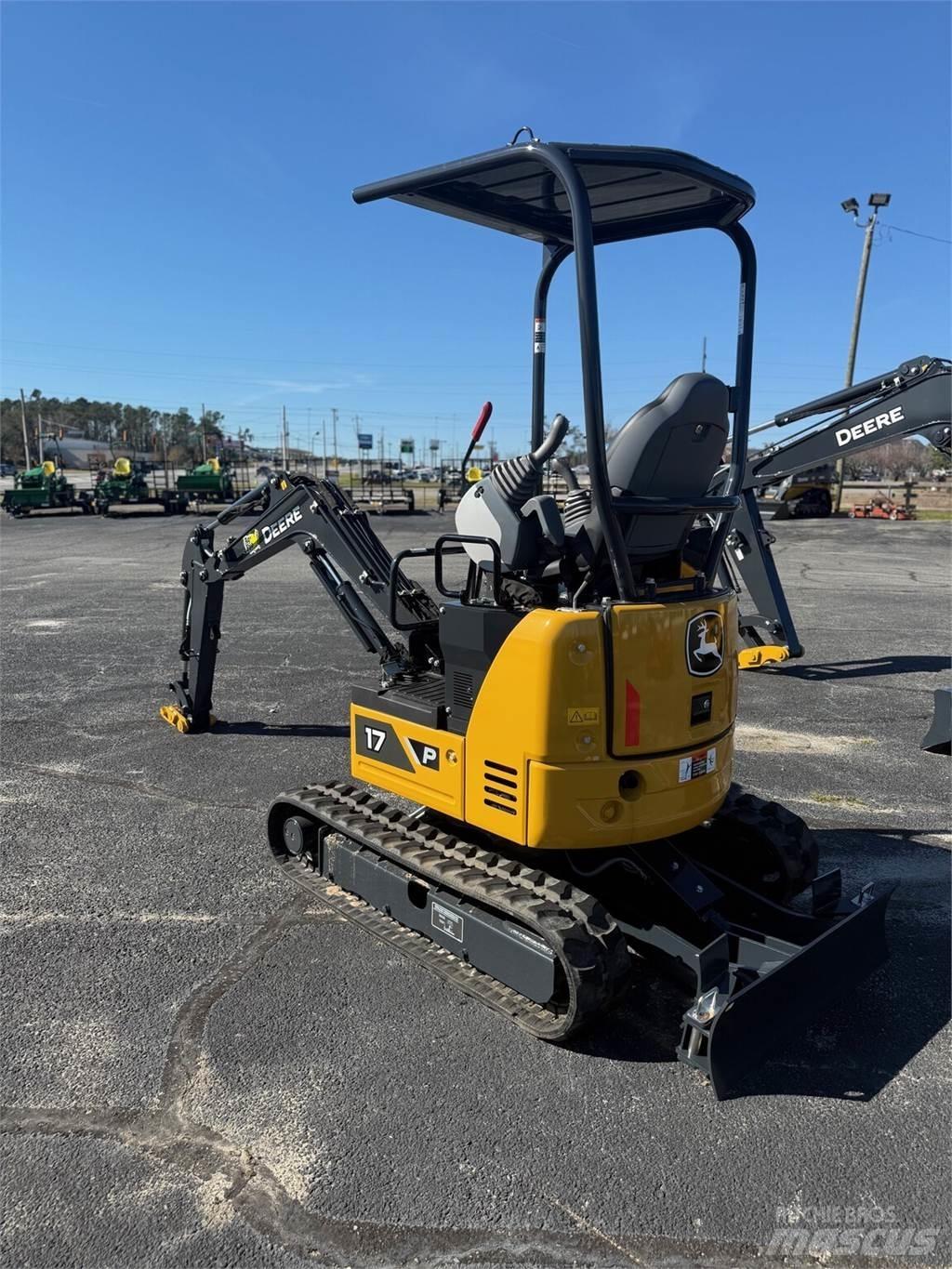 John Deere 17 P Mini bagri <7t