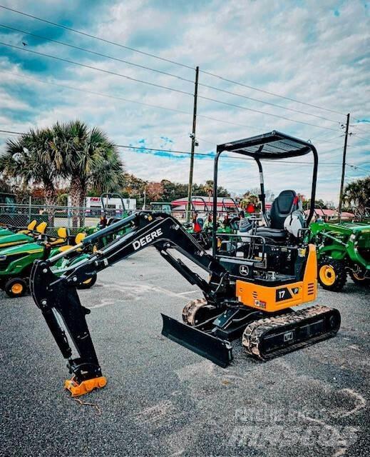 John Deere 17 P Mini bagri <7t