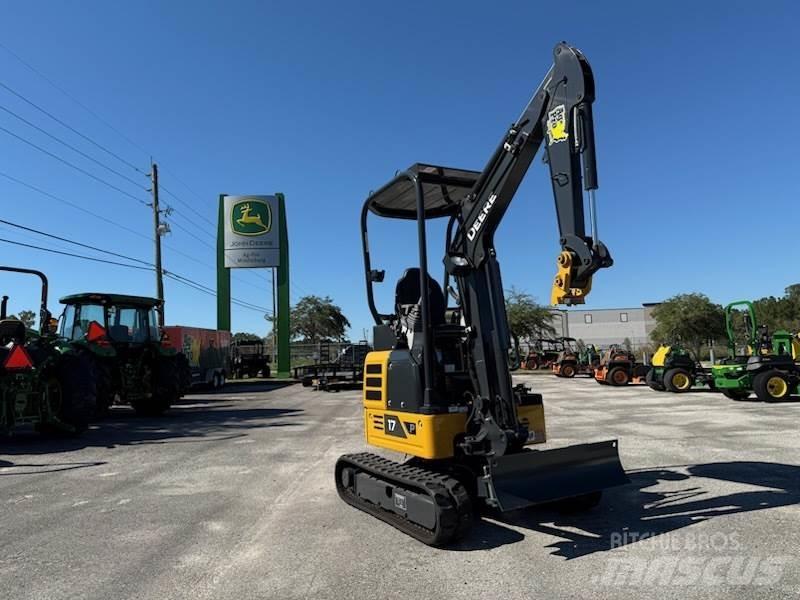 John Deere 17 P Mini bagri <7t