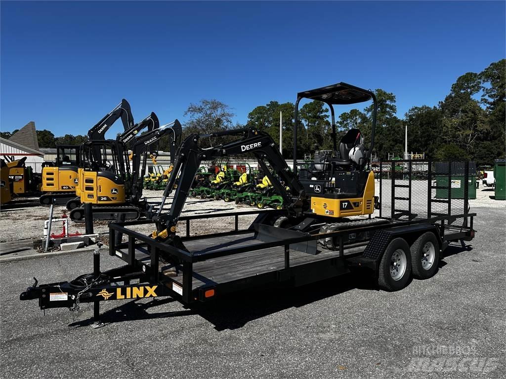John Deere 17 P Mini bagri <7t